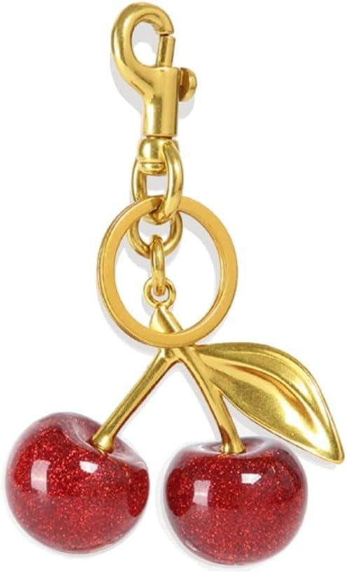 Cute Cherry Keychain – Stylish Bag & Key Accessory