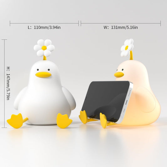 Cute Touch Sensor Duck LED Night Light