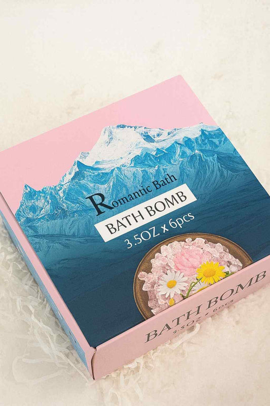 Crystal Romantic Bath Bombs – 6pcs Set
