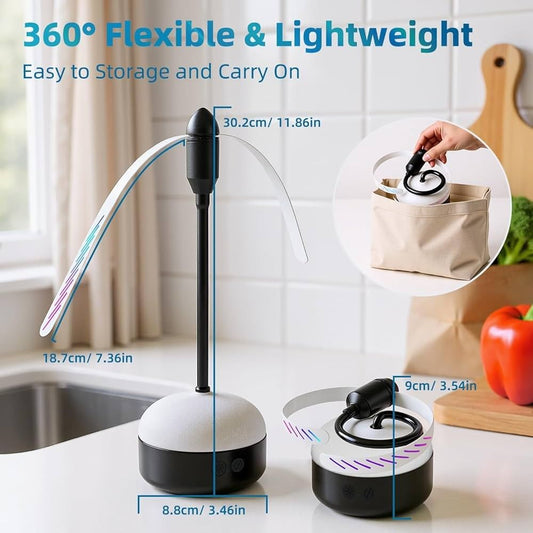 Fly Repellent Fan With Light