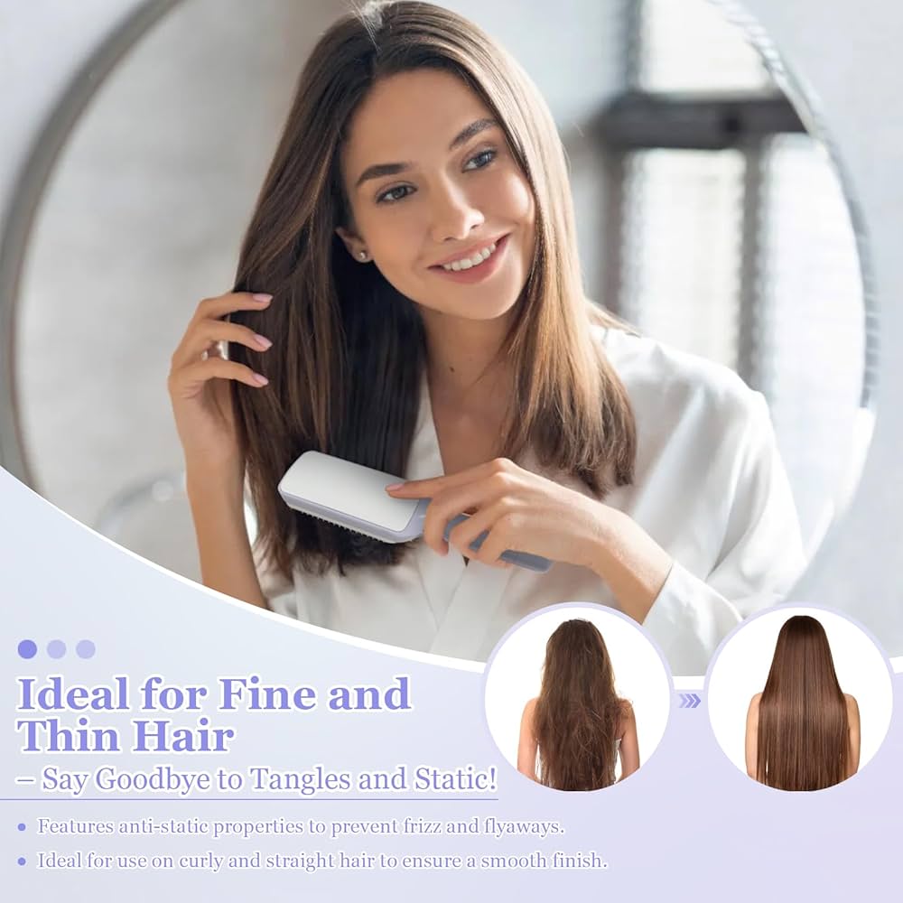 Self-Cleaning Hair Brush