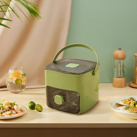 Ice Cube Box with Press Button