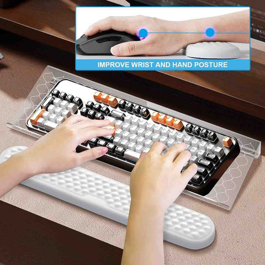 Mouse & Keyboard Wrist Rest – 2 Piece Set