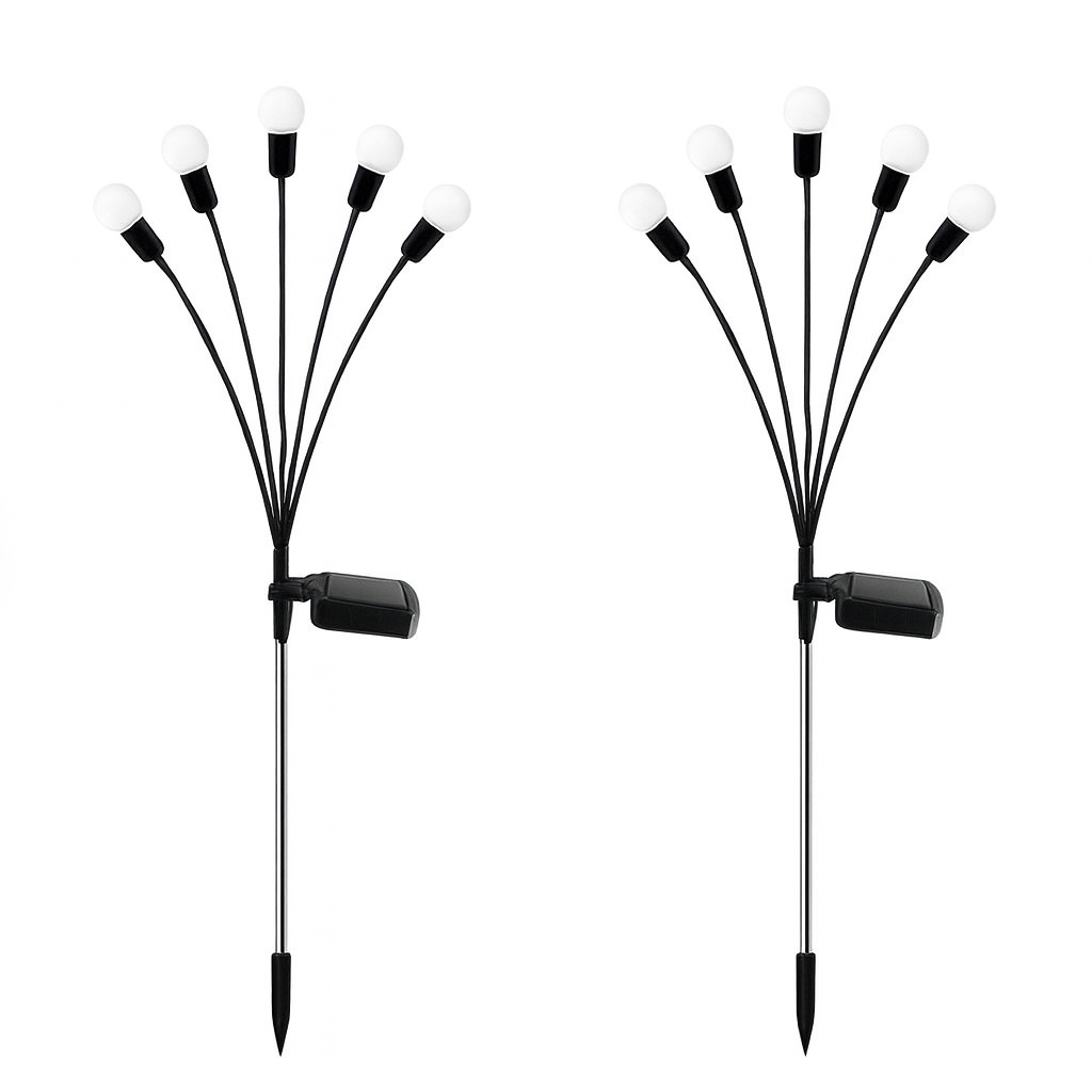 Set Of 2 Solar Garden Light
