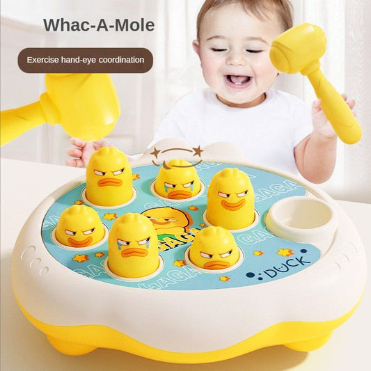 Duck Interactive Toy with Hammer