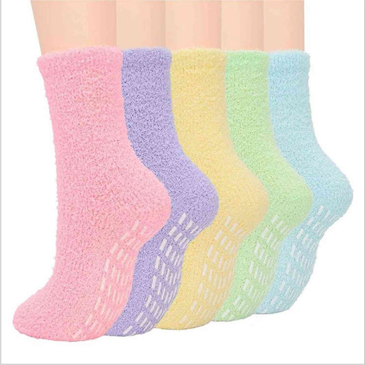 Cozy Fluffy Grip Socks