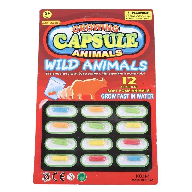 Magic Grow Capsules - Surprise Animal Pack (12 pcs)