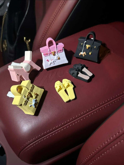 Set Of Hermès Mini Bag and Slipper (1 bag and 1 slipper)