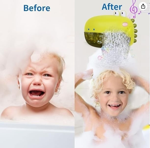 Dino Bubble Bath Machine