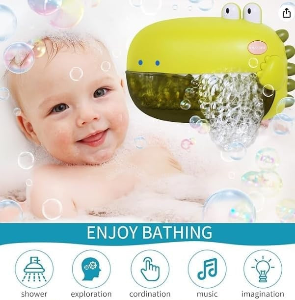 Dino Bubble Bath Machine