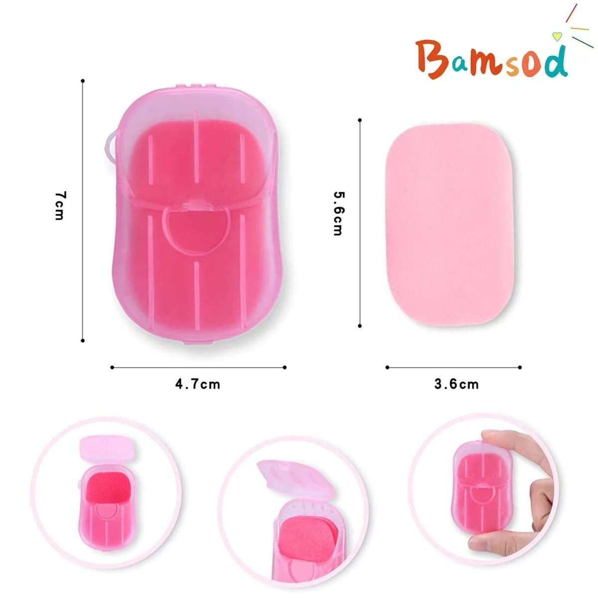 Set Of 4 Portable Soap (4 PCS)