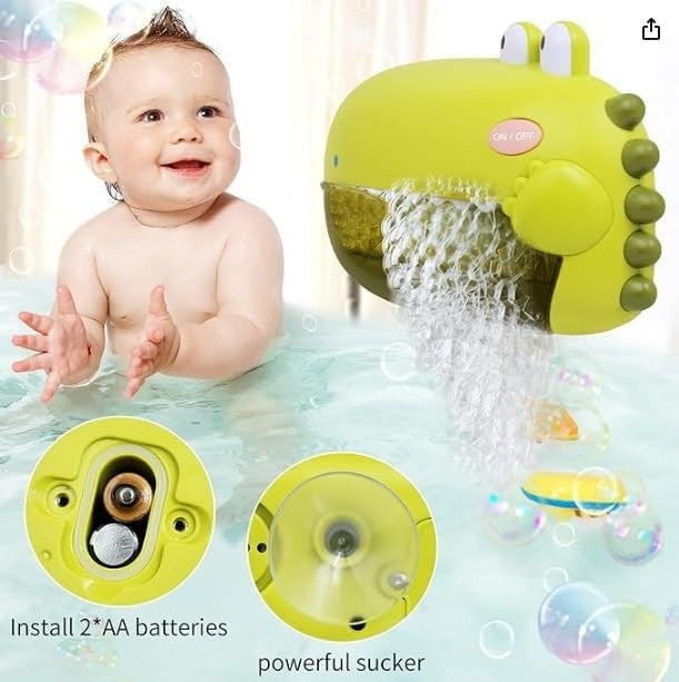 Dino Bubble Bath Machine