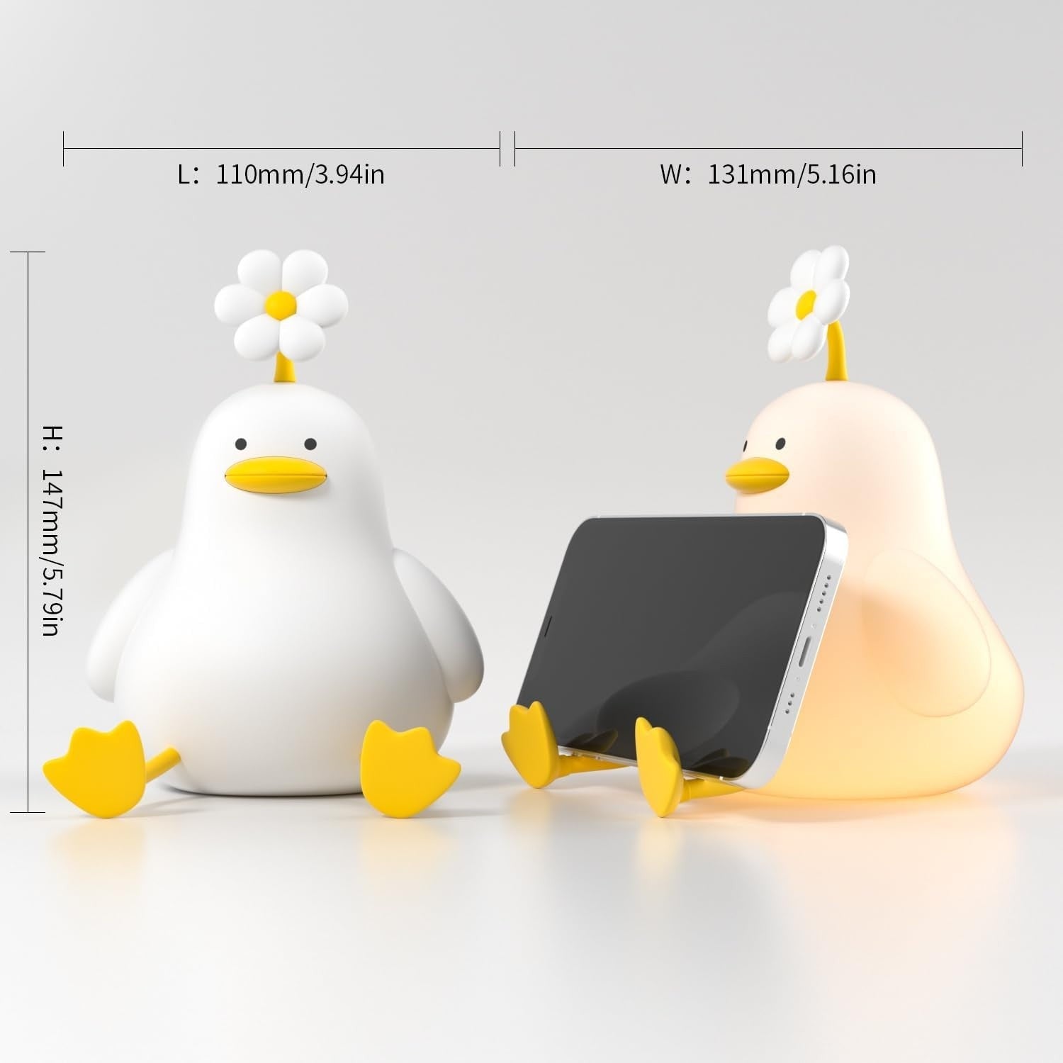 Cute Touch Sensor (Duck&Panda&Rabbit) LED Night Light