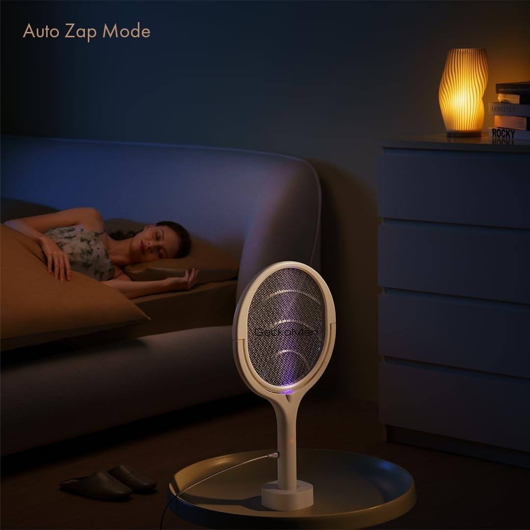 360° Rotatable Electric Mosquito Swatter