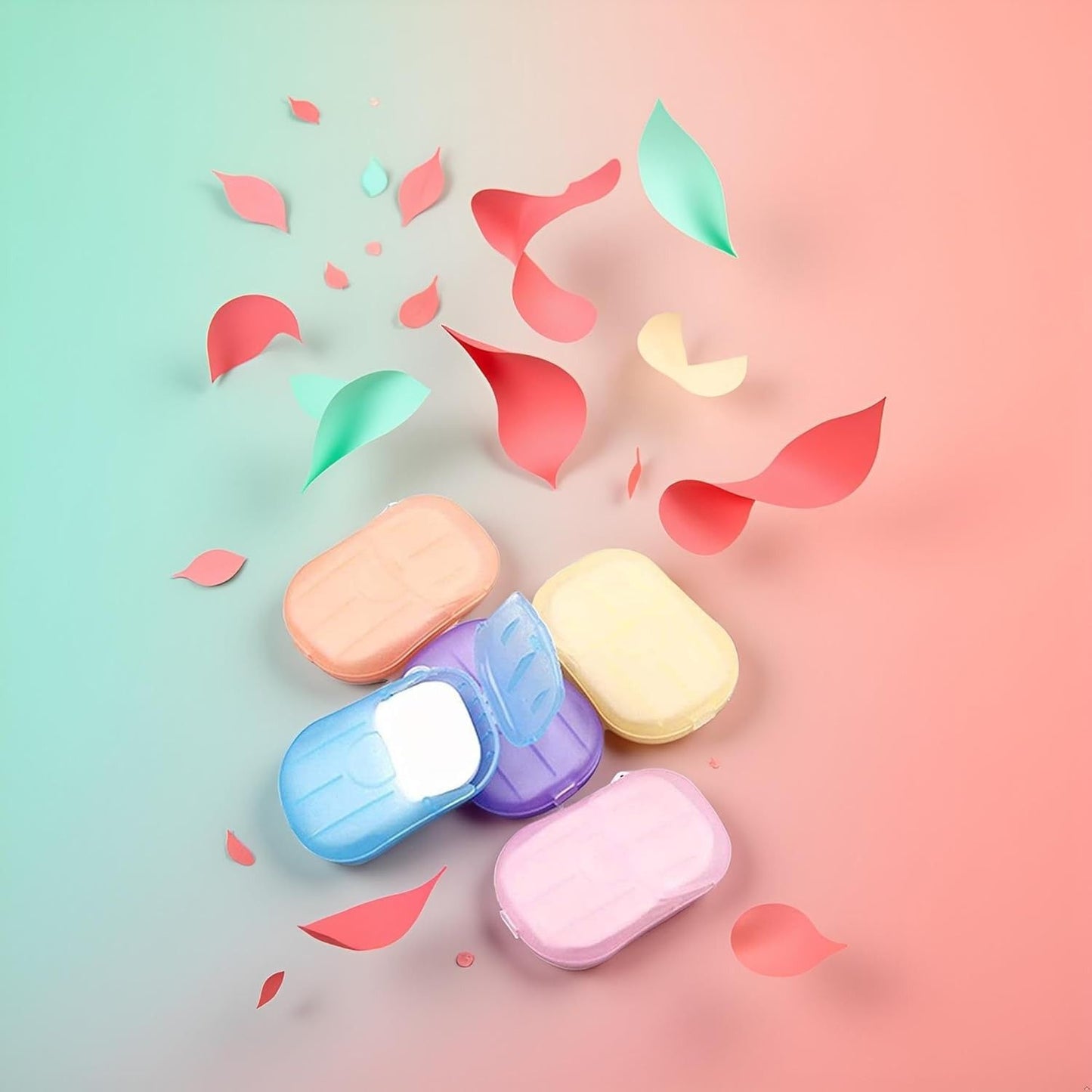 Set Of 4 Portable Soap (4 PCS)