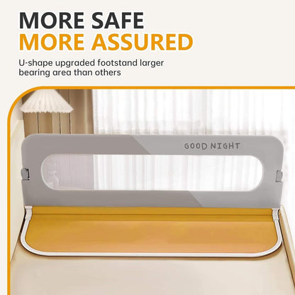 Adjustable Baby Bed Safety Rail