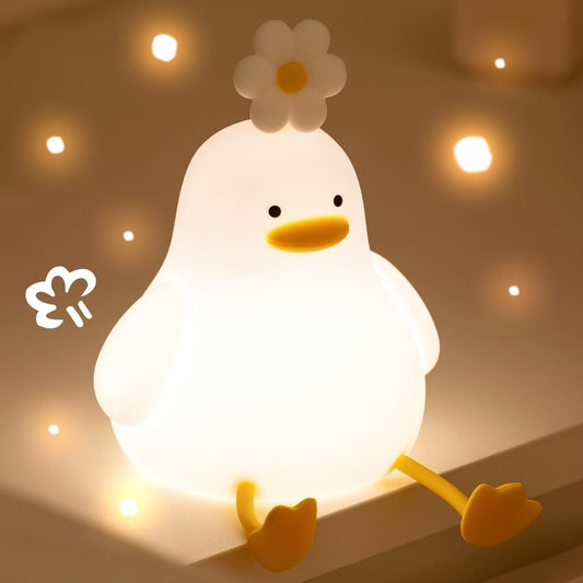 Cute Touch Sensor Duck LED Night Light