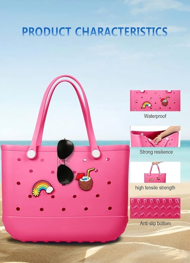 Large Size Waterproof EVA Beach Tote