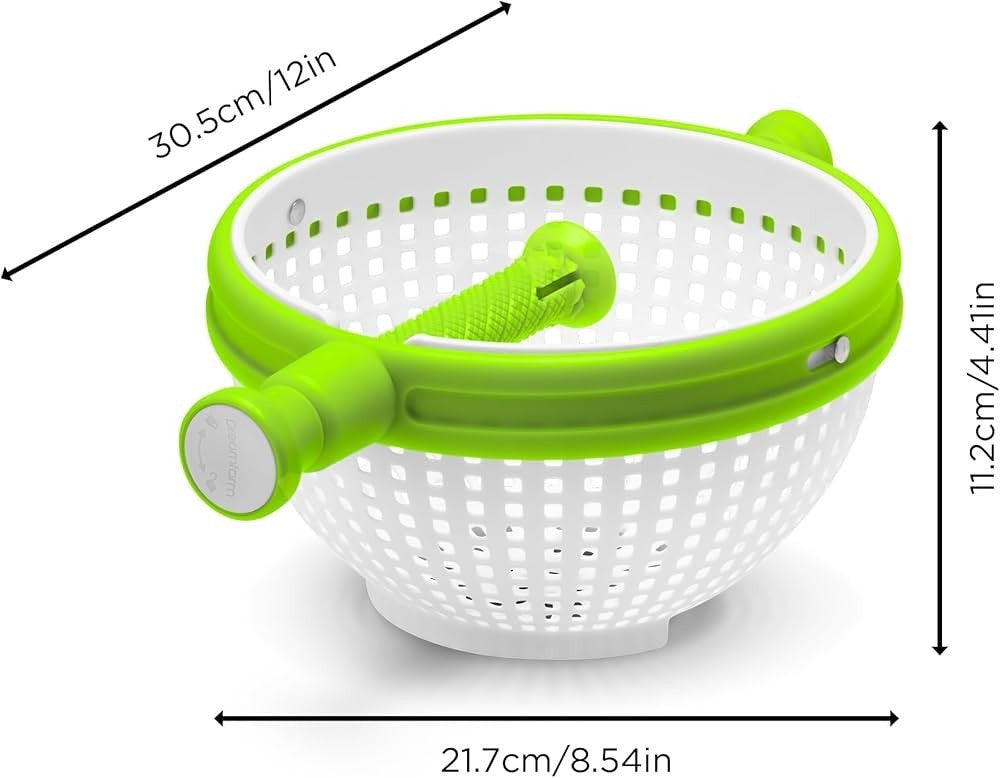 Manual Salad Spinner with Handle