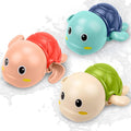 Set of 3 Bath Baby Water Toys (Duck, Dolphin and Turtle)