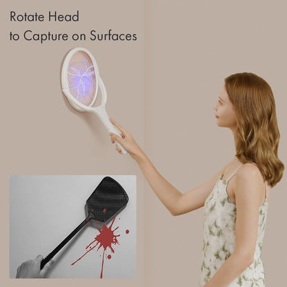 360° Rotatable Electric Mosquito Swatter