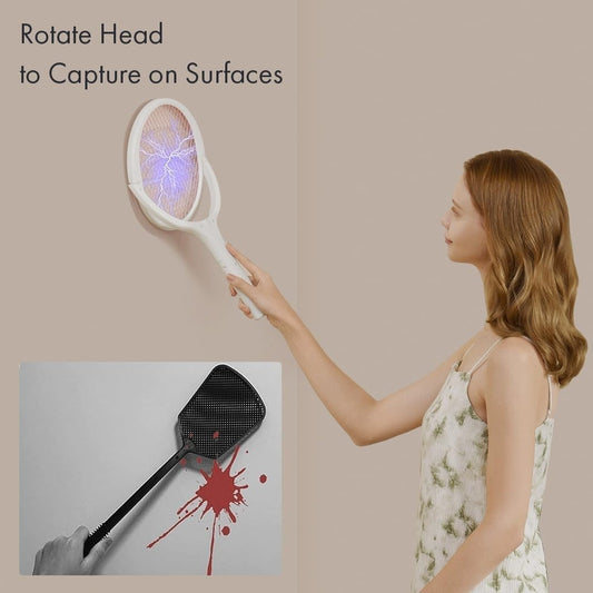 360° Rotatable Electric Mosquito Swatter