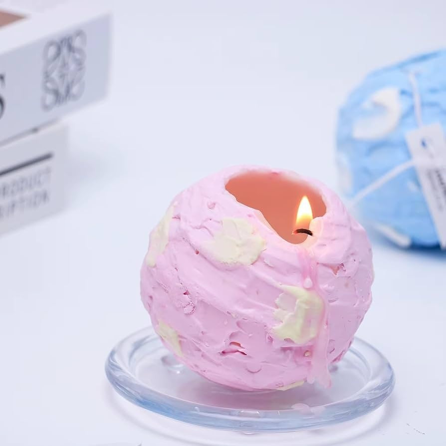 Romantic Round Candle