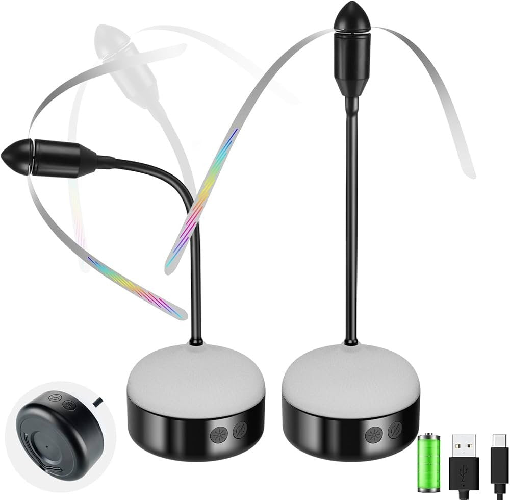 Fly Repellent Fan With Light