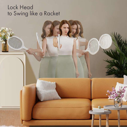 360° Rotatable Electric Mosquito Swatter