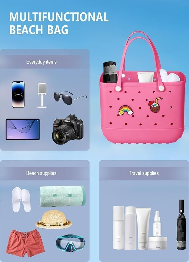 Large Size Waterproof EVA Beach Tote