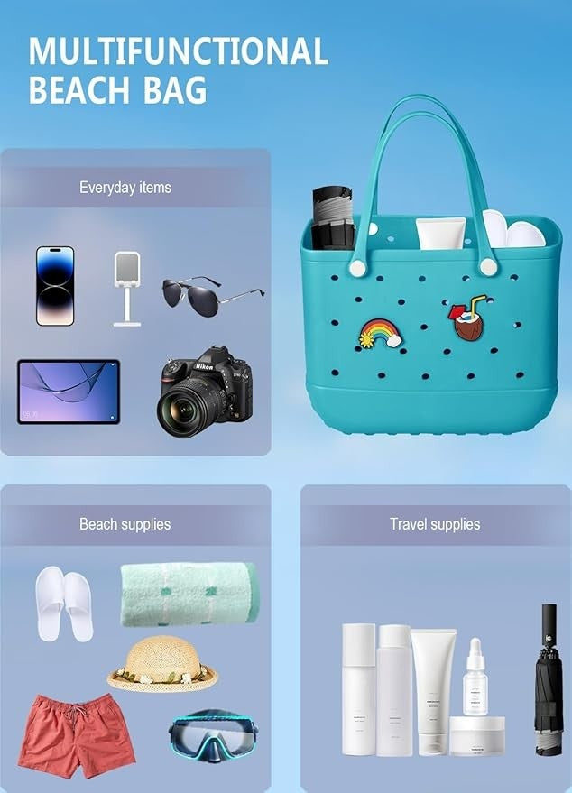 Large Size Waterproof EVA Beach Tote