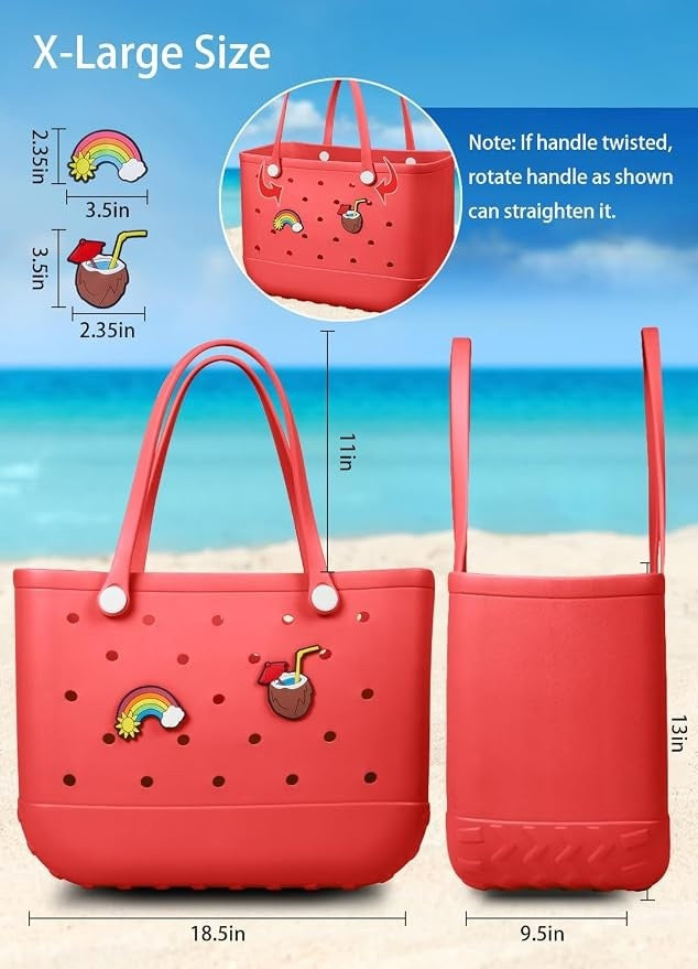 Large Size Waterproof EVA Beach Tote