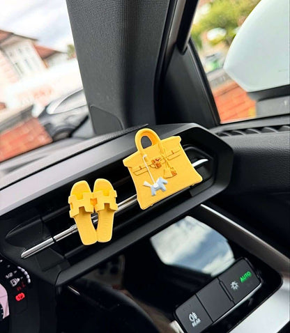 Set Of Hermès Mini Bag and Slipper (1 bag and 1 slipper)