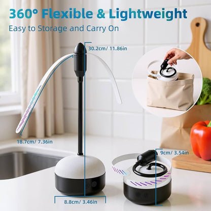 Fly Repellent Fan With Light