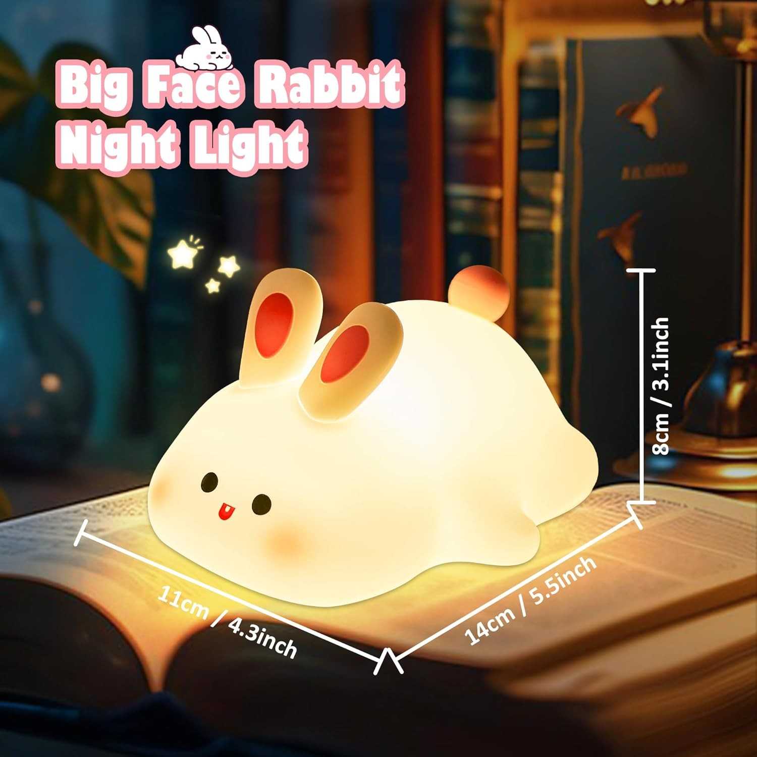 Cute Touch Sensor (Duck&Panda&Rabbit) LED Night Light