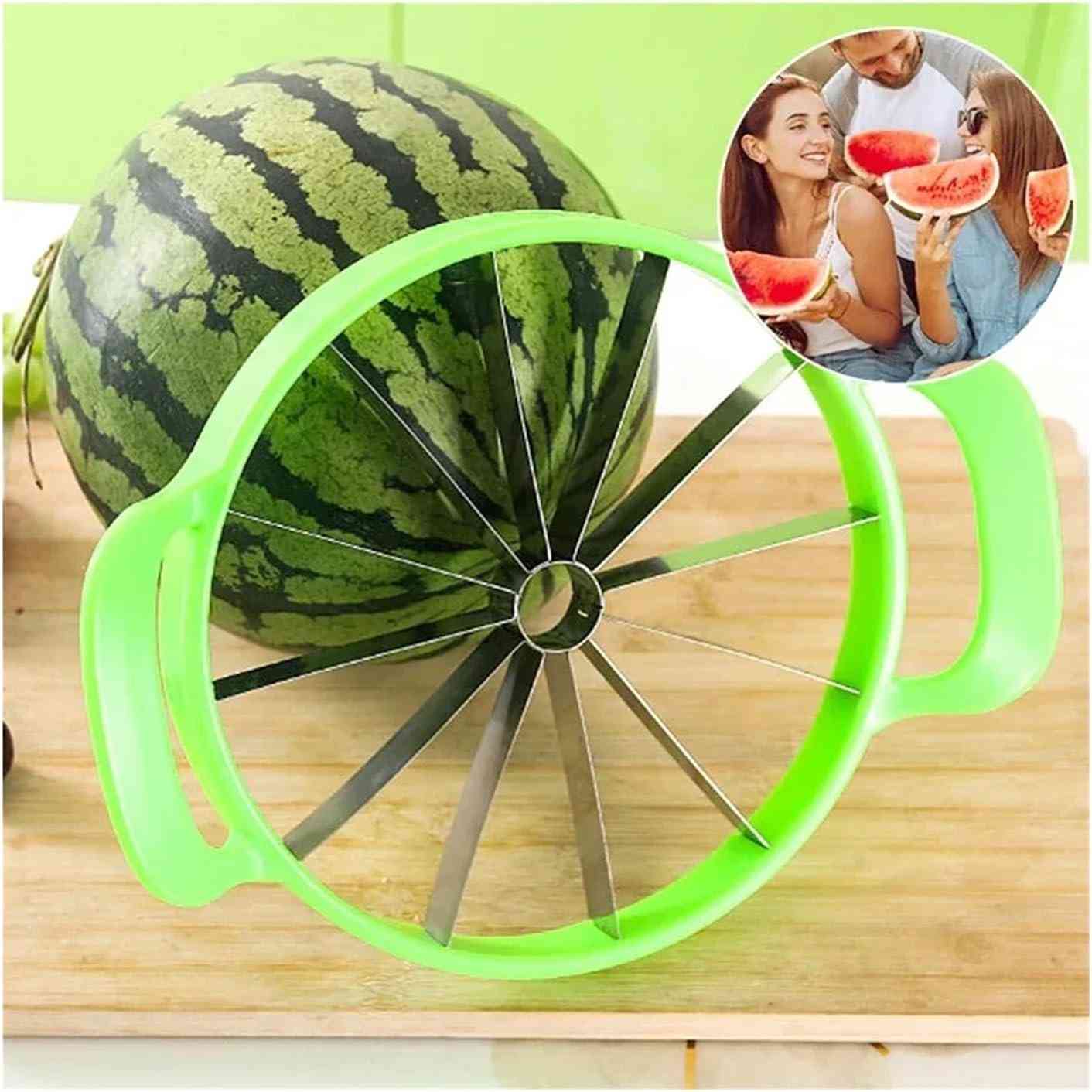 Stainless Steel Fruits Cutter (Watermelon-Pineapple-Apple-Pear...)