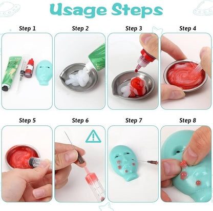 Set Of 2 Stress Relief Toys – Fun Squishy Face