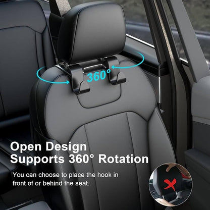 Set of 4 Car Seat Back Hooks