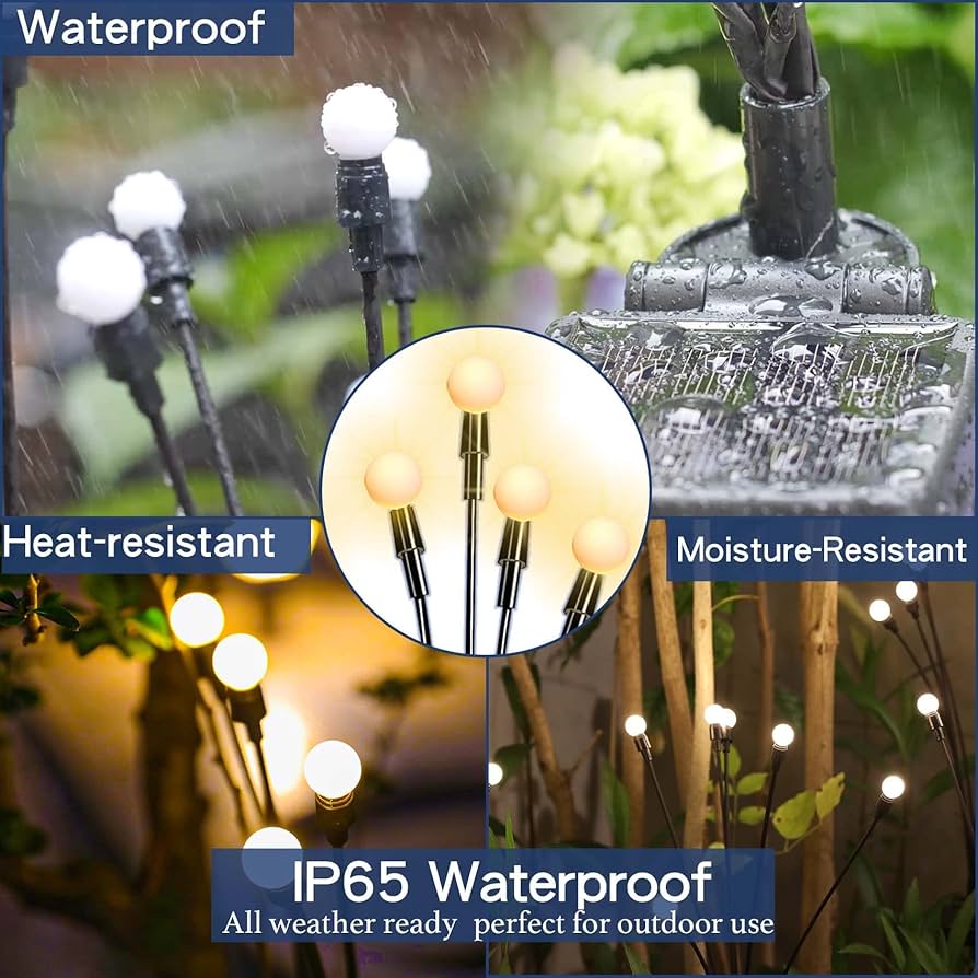 Set Of 2 Solar Garden Light