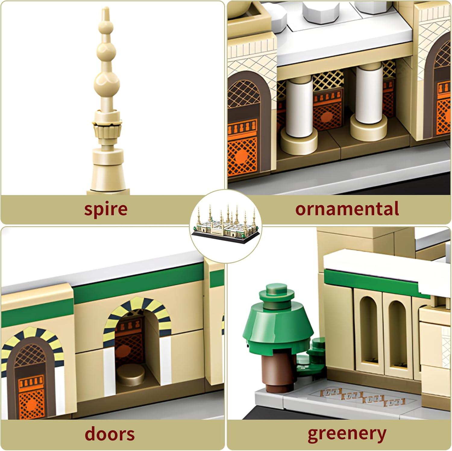 Masjid Al Nabawi Block Set