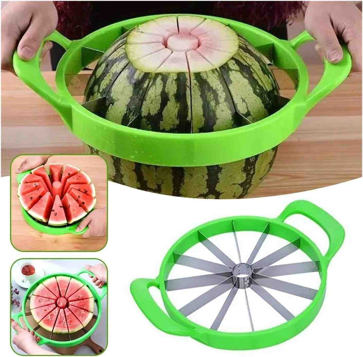 Stainless Steel Fruits Cutter (Watermelon-Pineapple-Apple-Pear...)