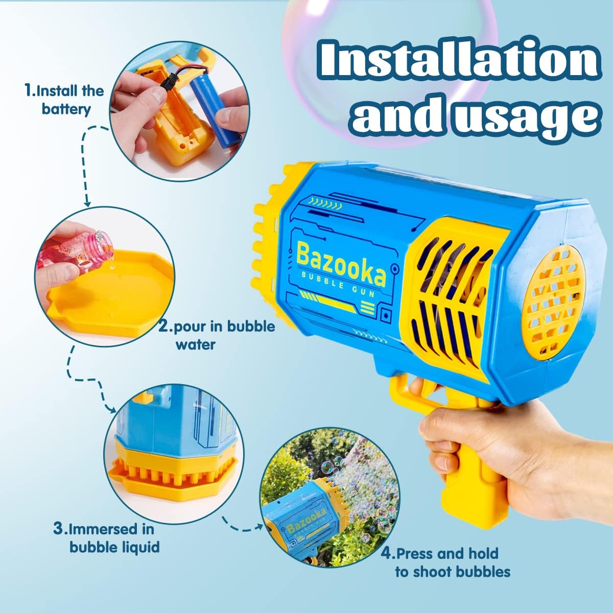 Rocket Bubble Blaster