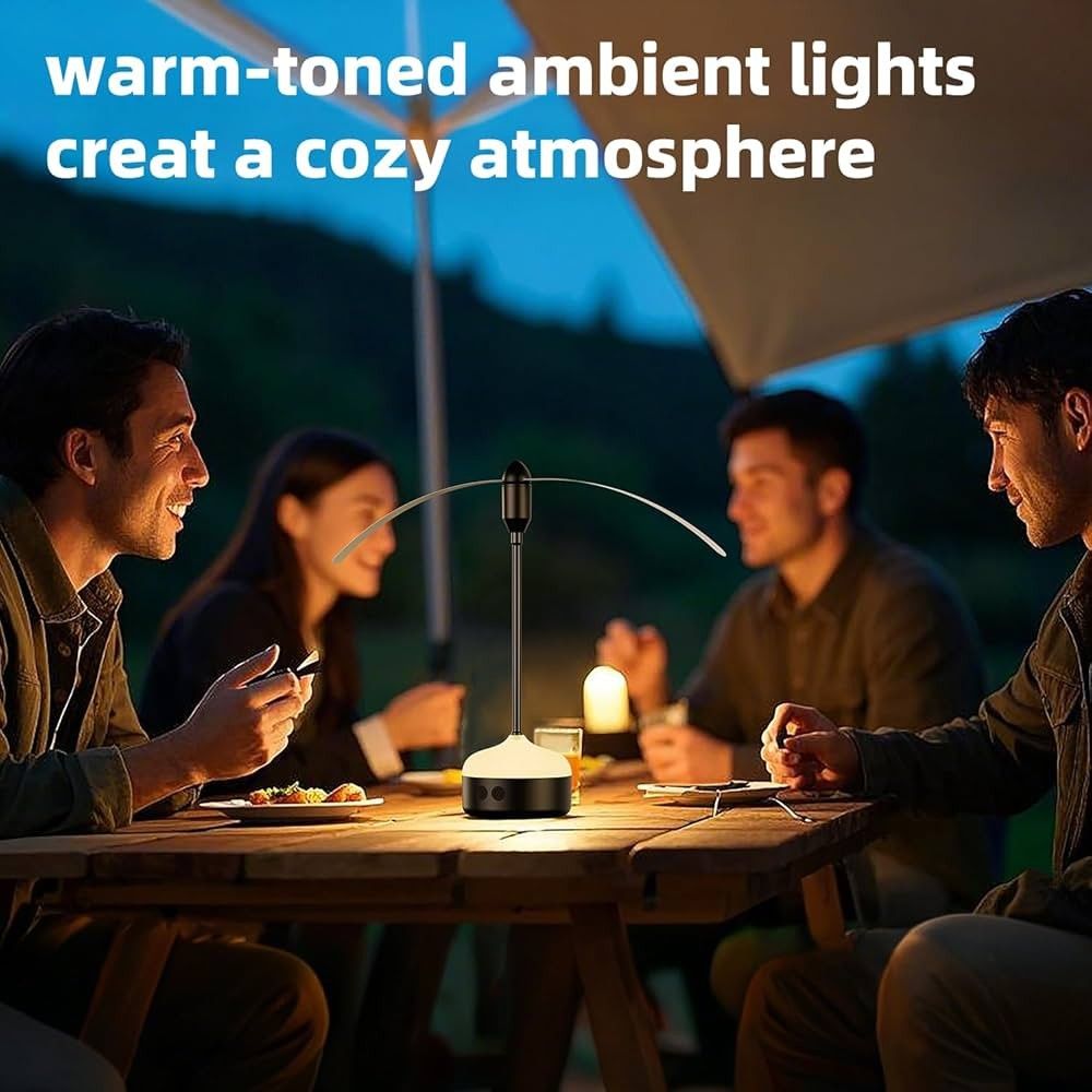 Fly Repellent Fan With Light