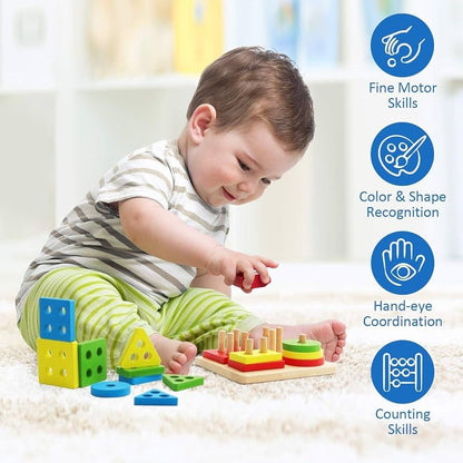 Wooden Learning Puzzles