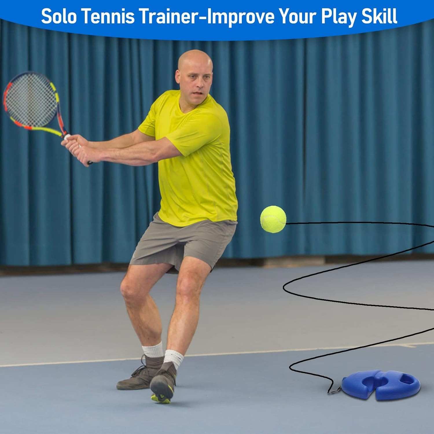 Self-Training Tennis Rebounder