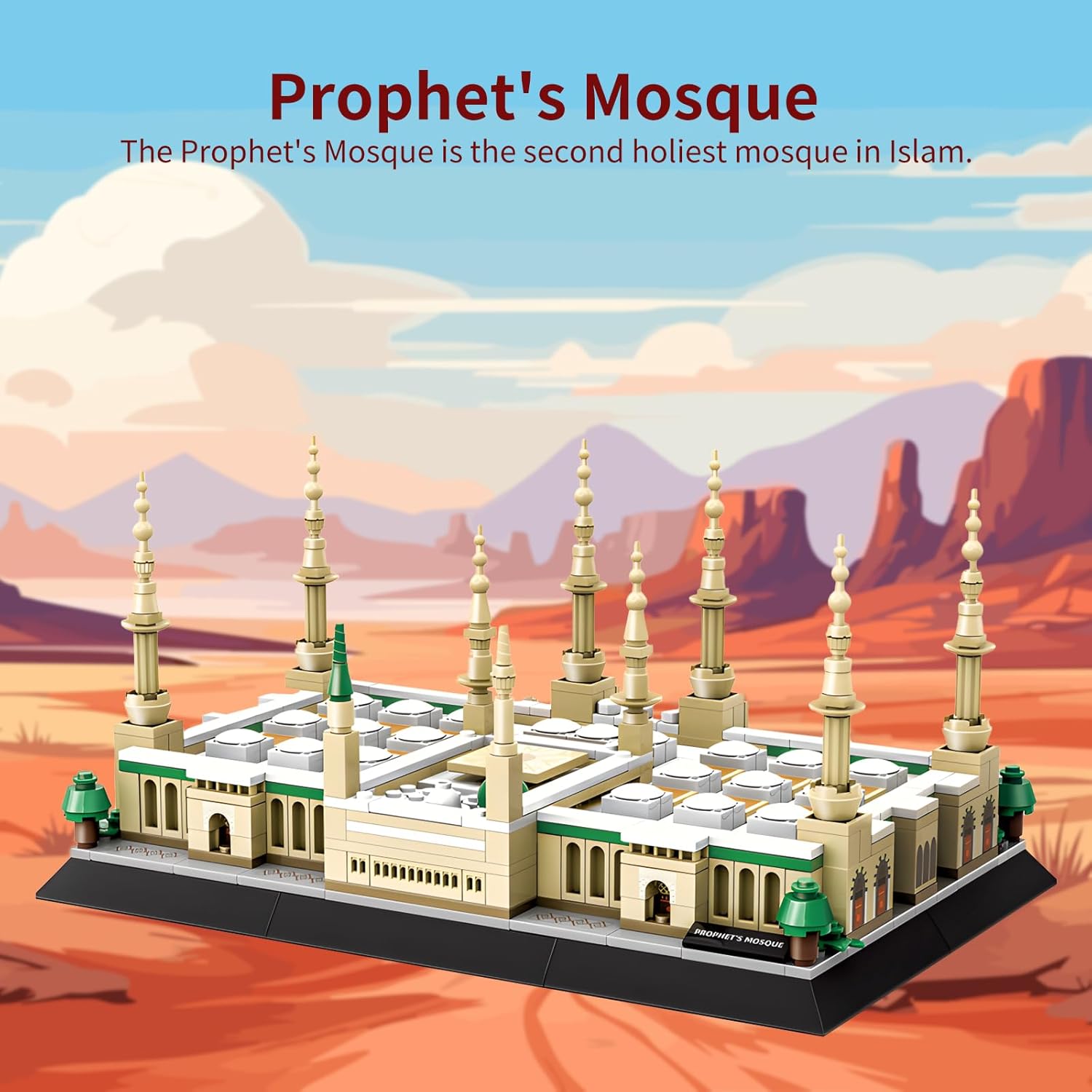 Masjid Al Nabawi Block Set