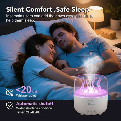 Jellyfish Aroma Diffuser & Humidifier with LED Light