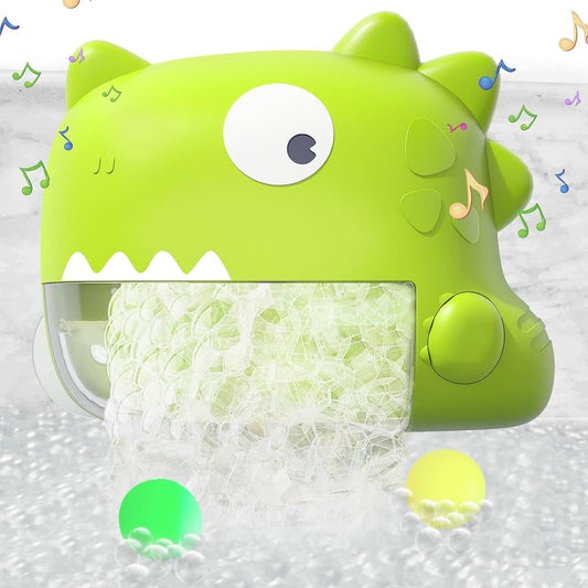 Baby Bath Bubble Machine with Music (Dinosaur Design)