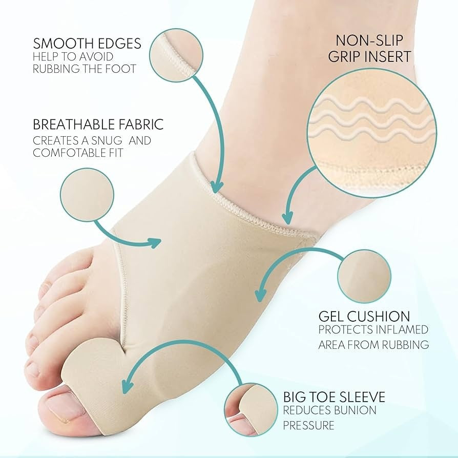 Toe Corrector & Bunion Relief Sleeve