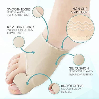 Toe Corrector & Bunion Relief Sleeve